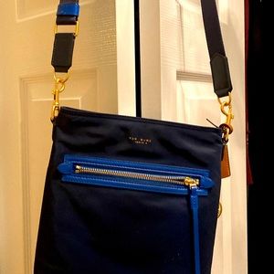 Tory Burch cross body blue